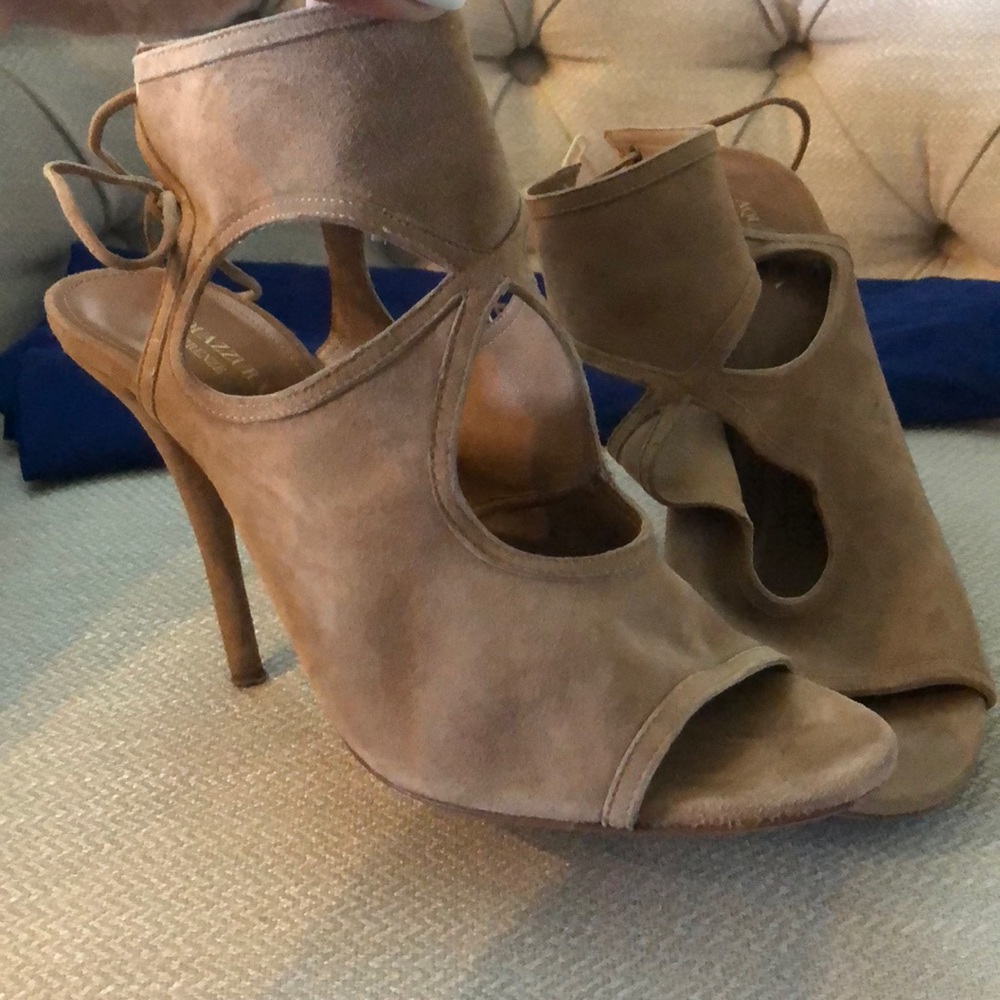 Aquazzura Heels Tan Size 38